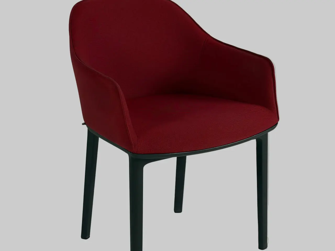 Billede 1 - Vitra Softshell Stol – Rød/Sort Stel