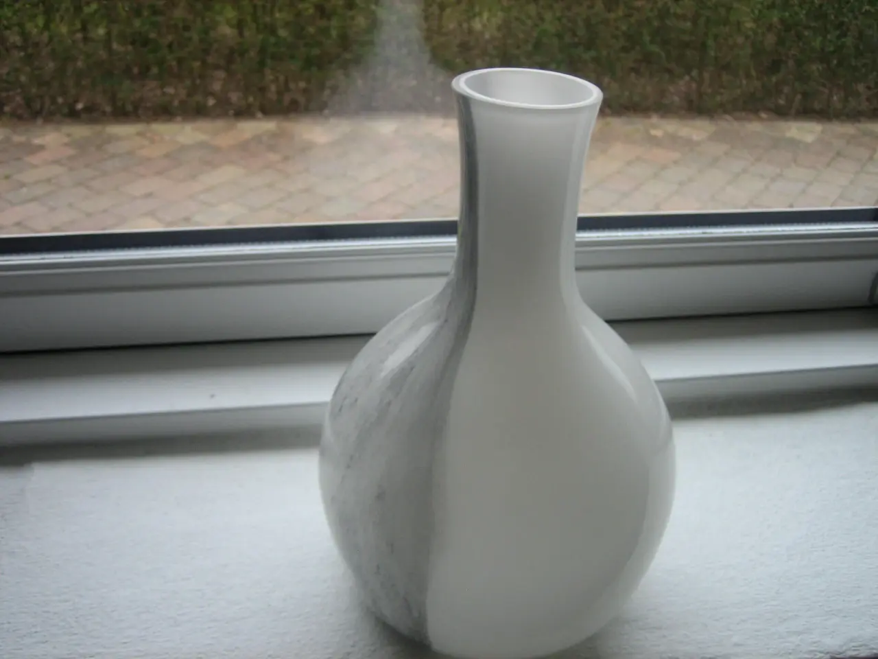 Billede 4 - Glas Vase I Hvid