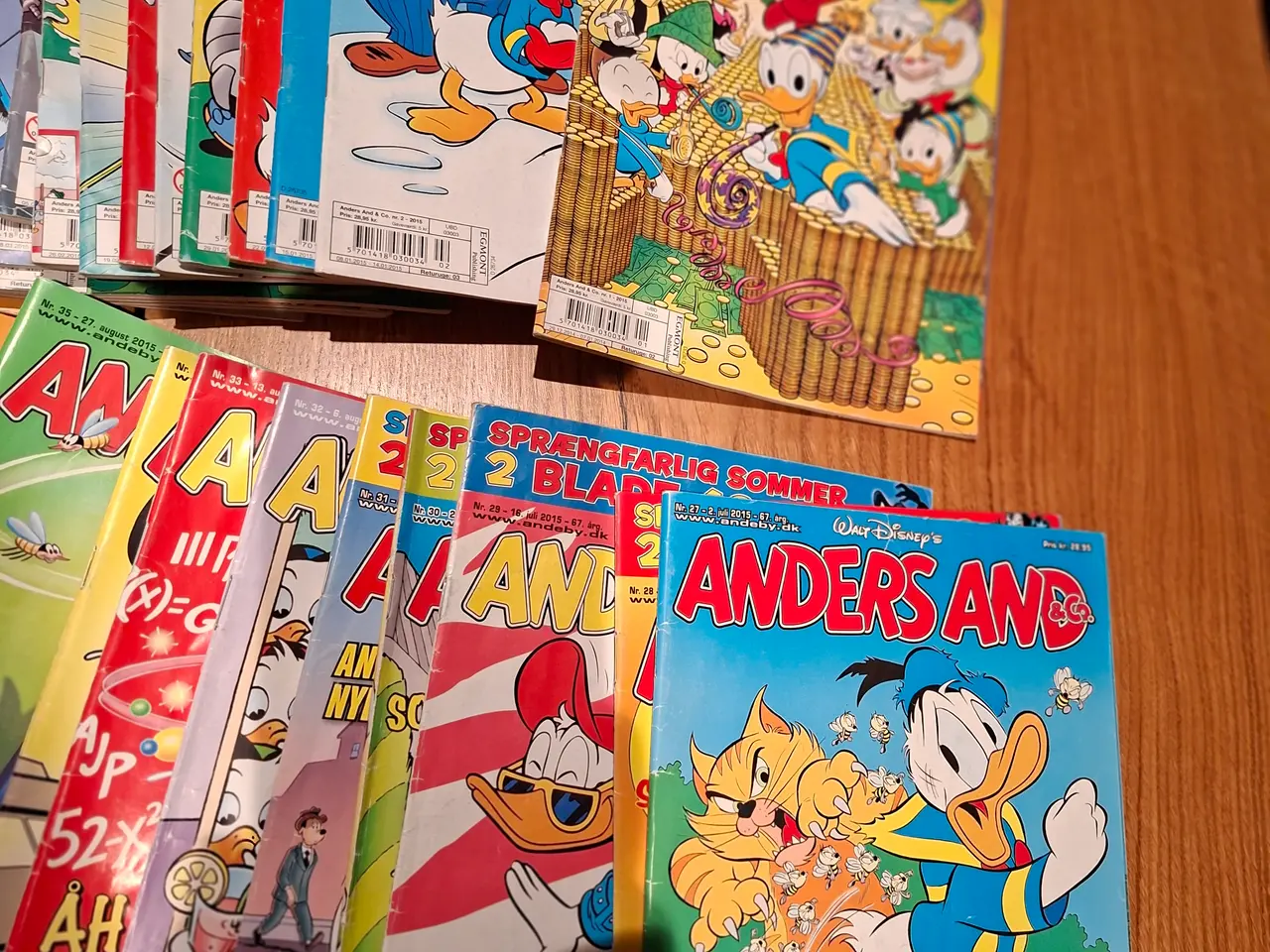Billede 7 - Anders And blade 2015, komplet. Er som nye.