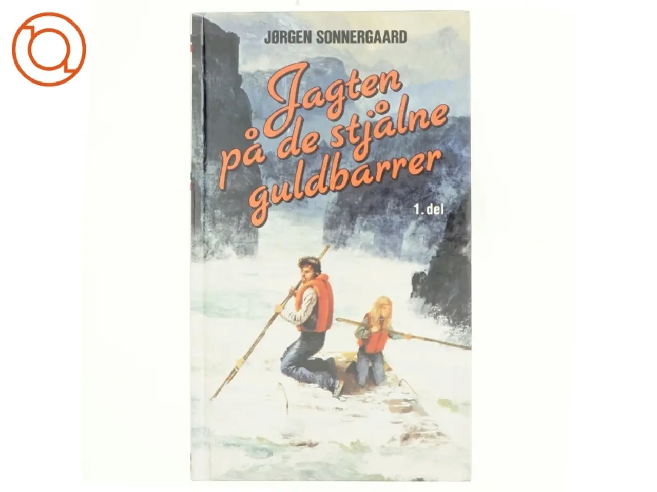 Billede 1 - Jagten på de stjålne guldbarrer 1. del af Jørgen Sonnergaard (bog)