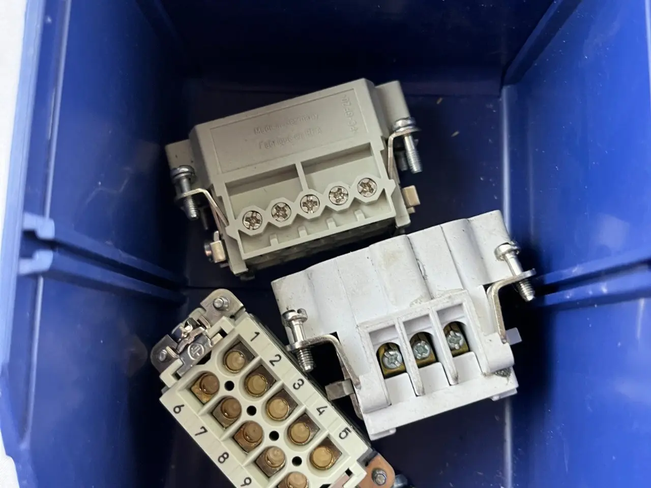 Billede 8 - Harting Han 10A-F 16A 250V 10 Pole Inserts parti