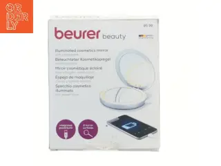 Belyst kosmetikspejl med powerbank fra Beurer (str. 9,5 cm)