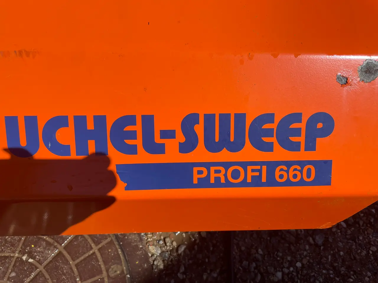Billede 9 - Tuchel-Sweep Profi 660-230 fejekost, 230 cm med op