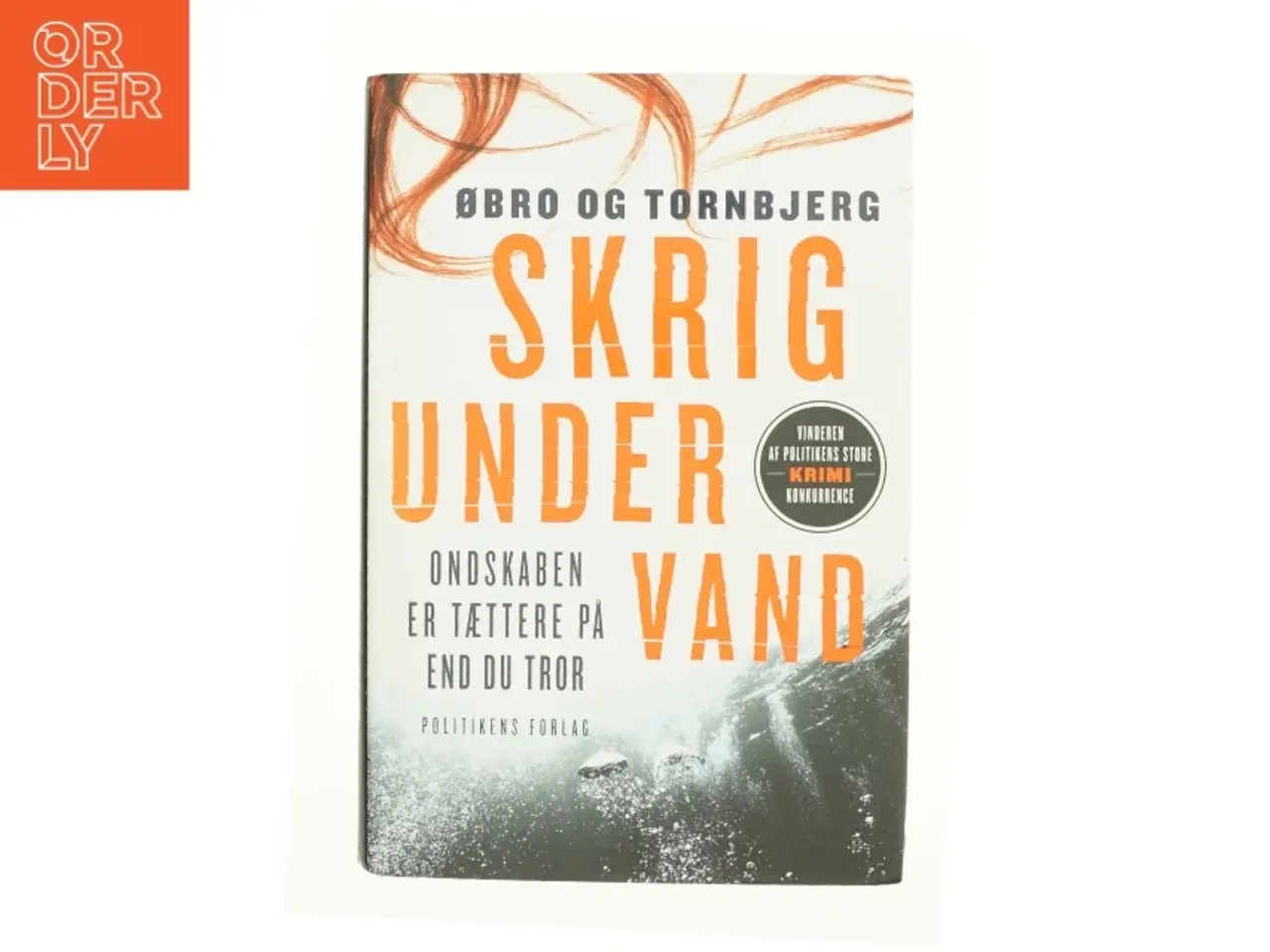 Billede 1 - Skrig under vand af Jeanette Øbro Gerlow (Bog)