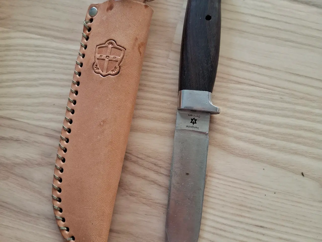 Billede 1 - FDF dolk med skede