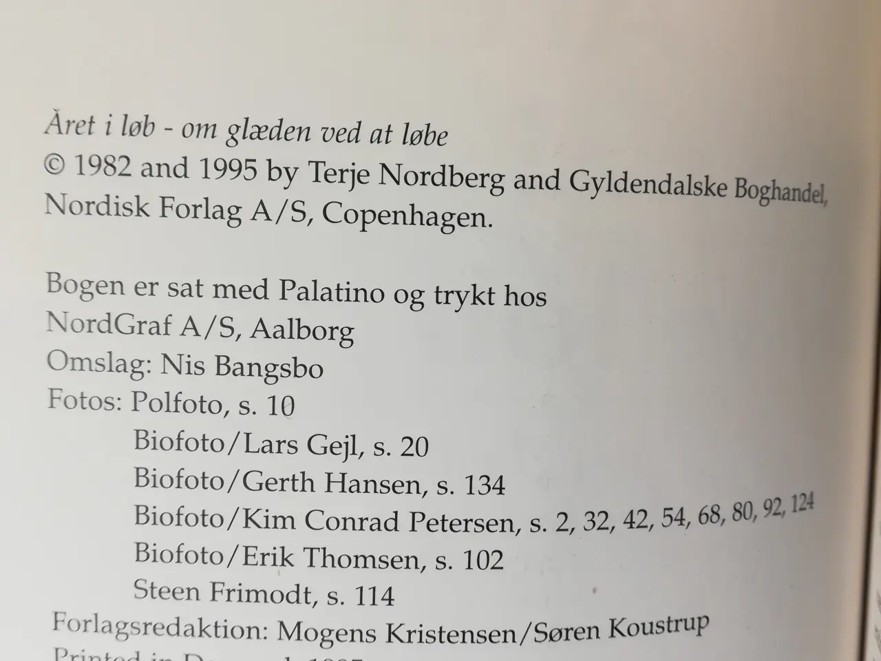 Billede 2 - Året i løb - om glæden ved at løbe, Terje Nordberg