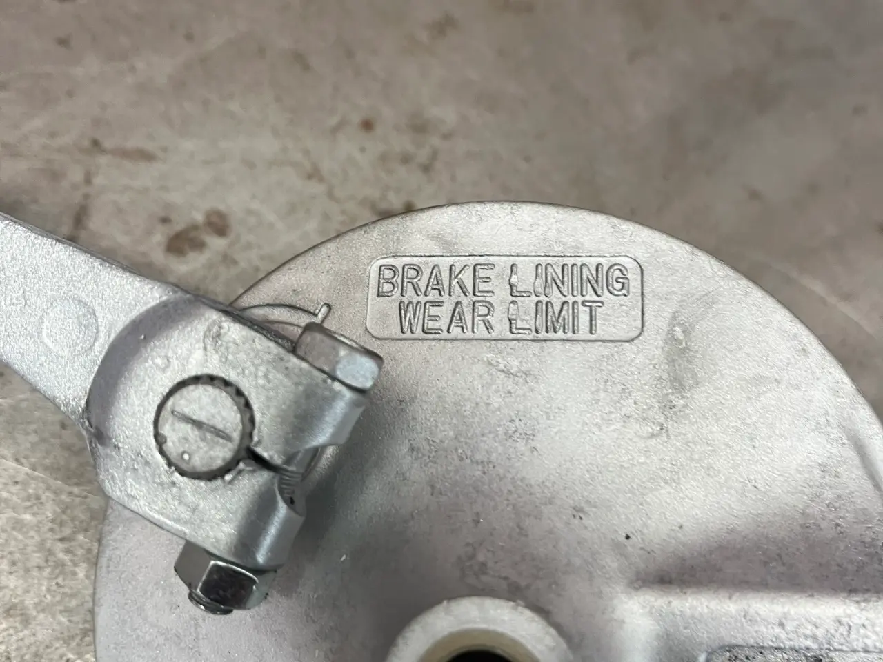 Billede 5 - Suzuki fz50 bremseplade