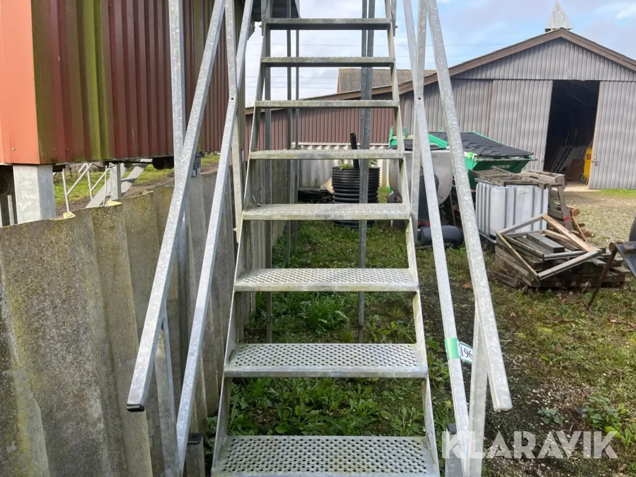 Billede 8 - Rapo/Trappe galvaniseret