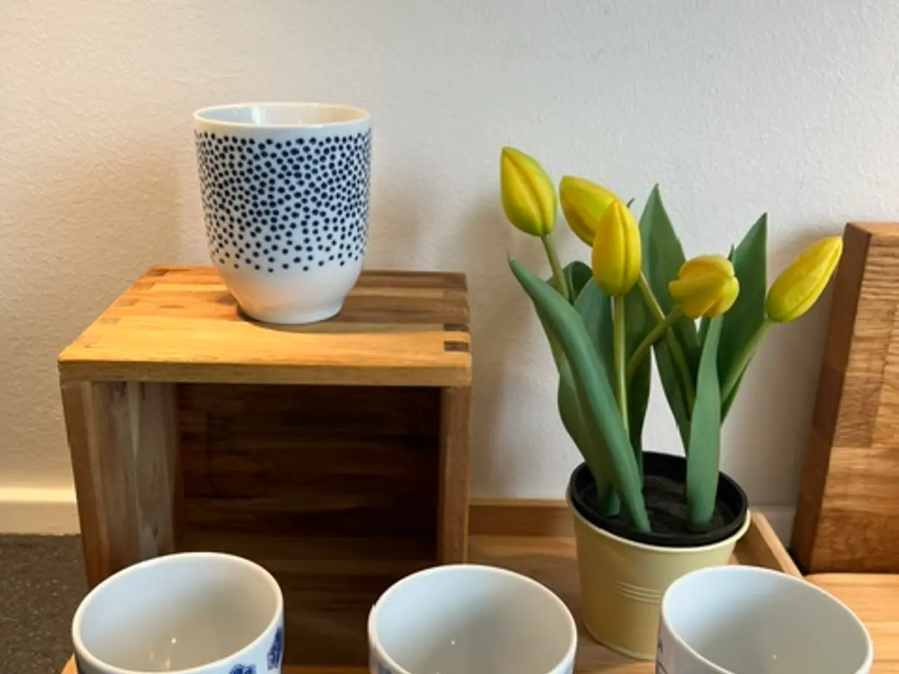 Billede 1 - 4 flotte IKEA tekrus / kopper – som nye