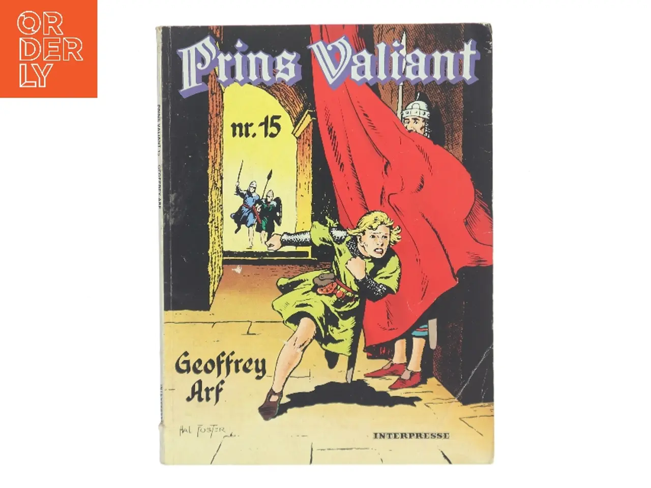 Billede 1 - Prins Valiant nr. 15 – Geoffrey Arf af Hal Foster (Bog)