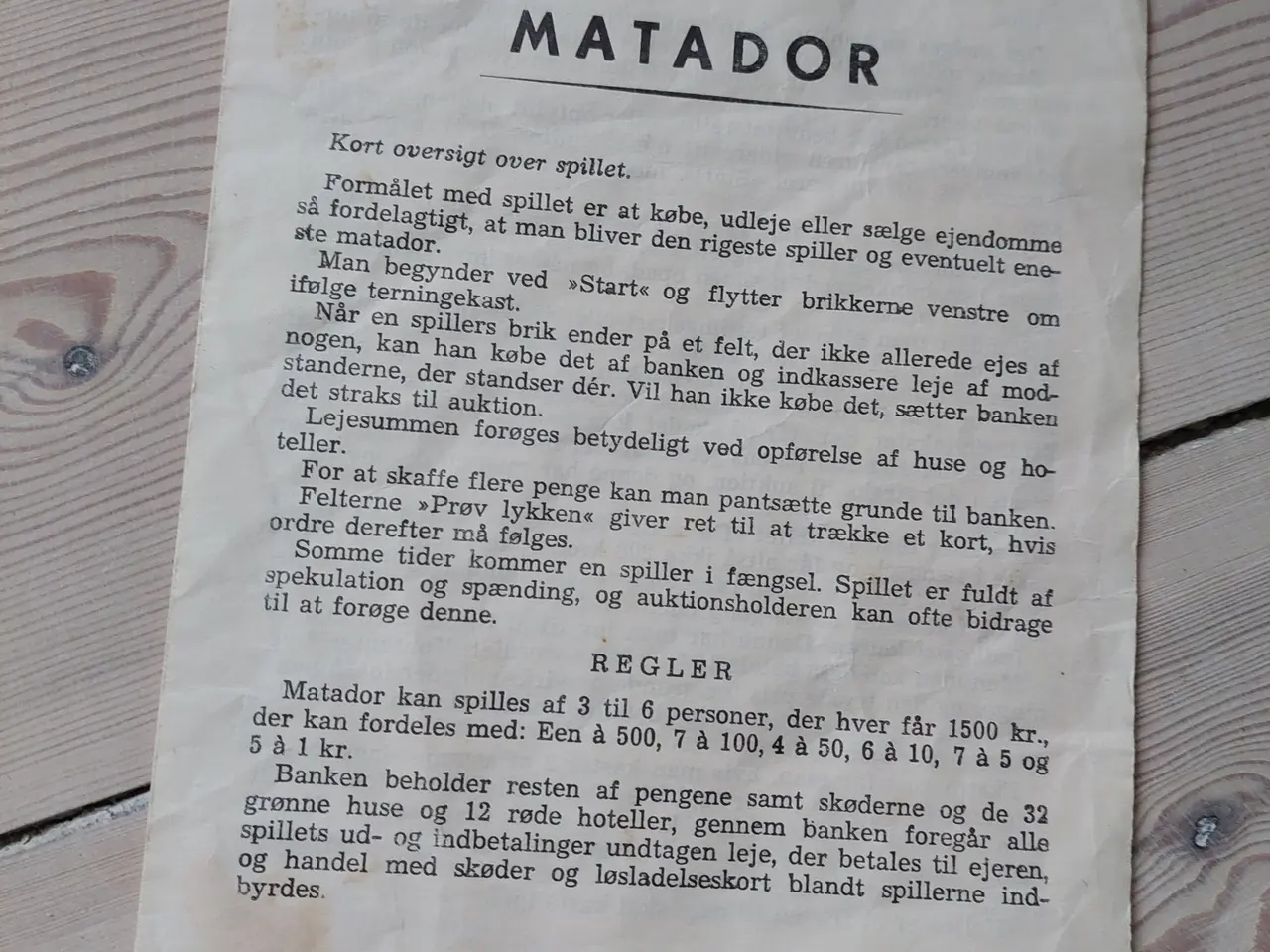 Billede 6 - Gammelt Matador
