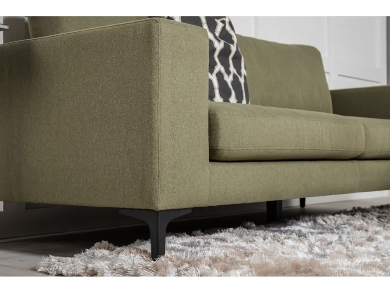 Billede 10 - Bolero 3 personers Sofa - Sort og Grøn
