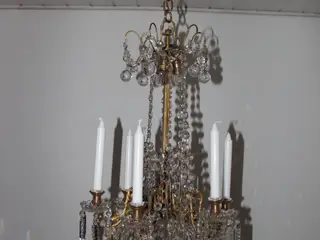 krystal / Prisme lysekrone