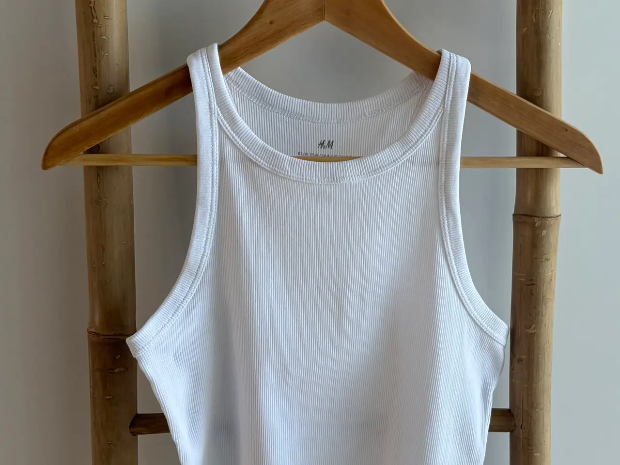 Billede 4 - H&M ribbet crop top, str. 158-164 - 2 stk. S/H