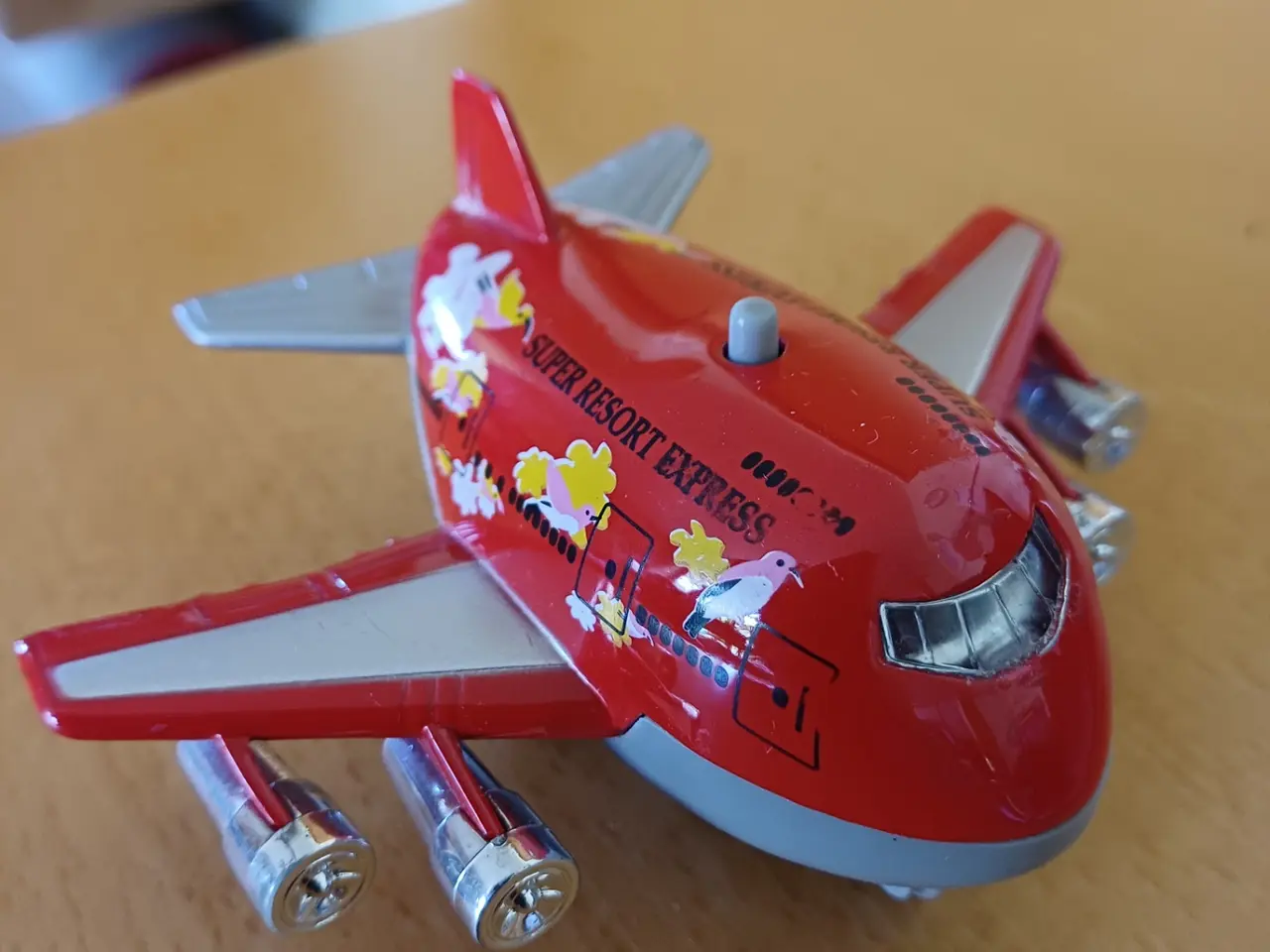 Billede 1 - Jumbojet med pull-back funktion og lydeffekter fra