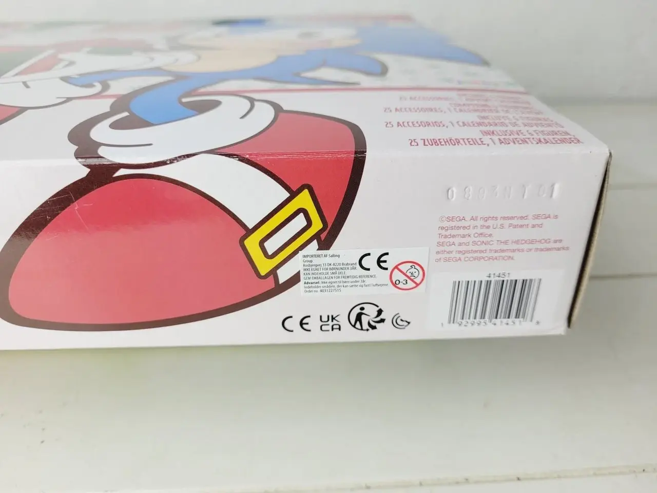 Billede 4 - 🎅🎄 NY - Sonic The Hedgehog julekalender – Ubrugt