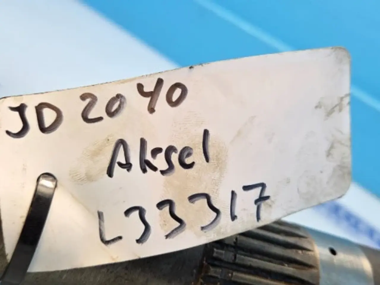 Billede 5 - John Deere 2040 Aksel L33317