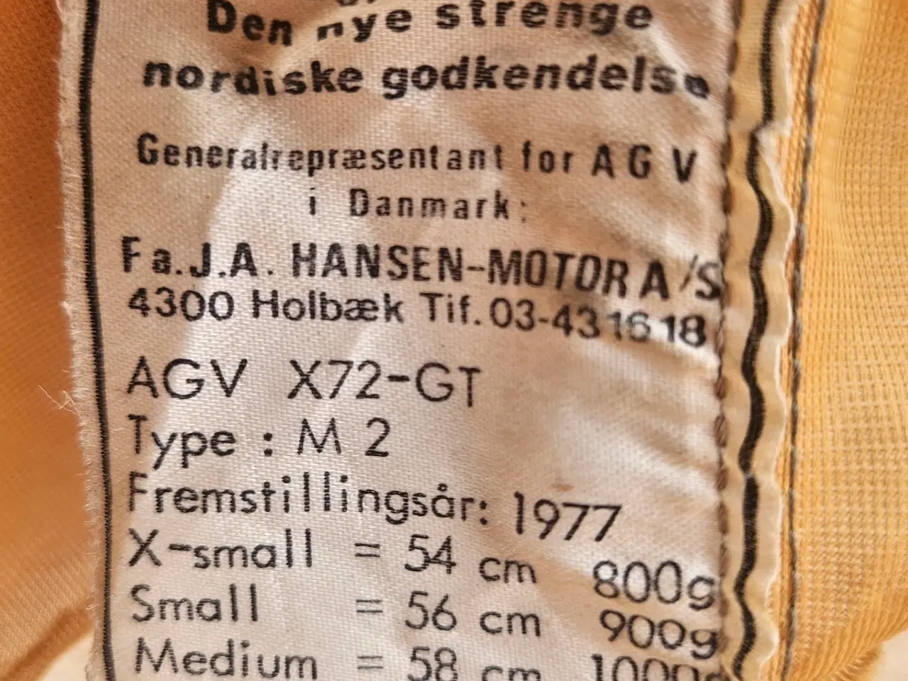 Billede 5 - AGV styrthjelm.