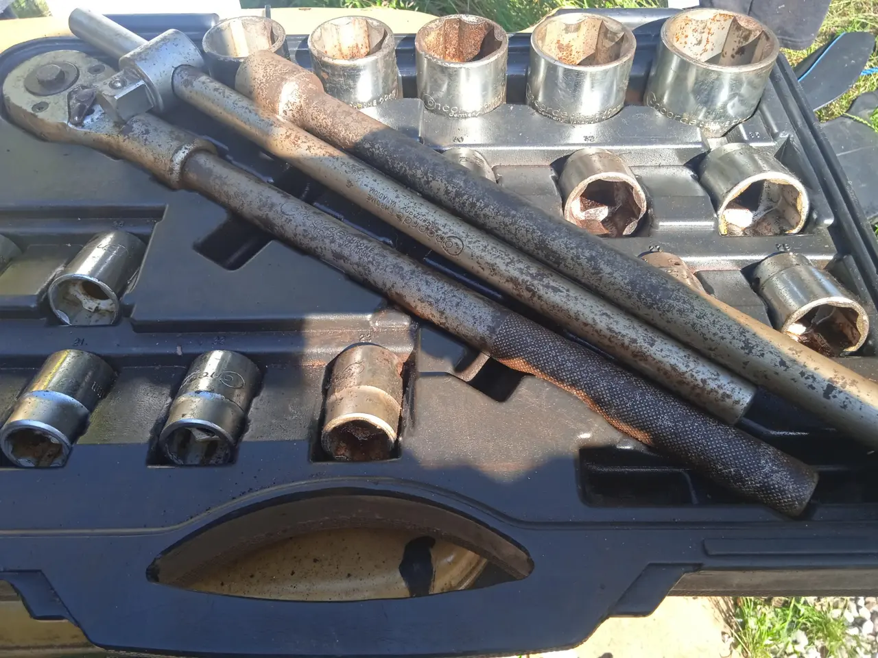 Billede 1 - 1" topnøglesæt fra 19mm til 50mm