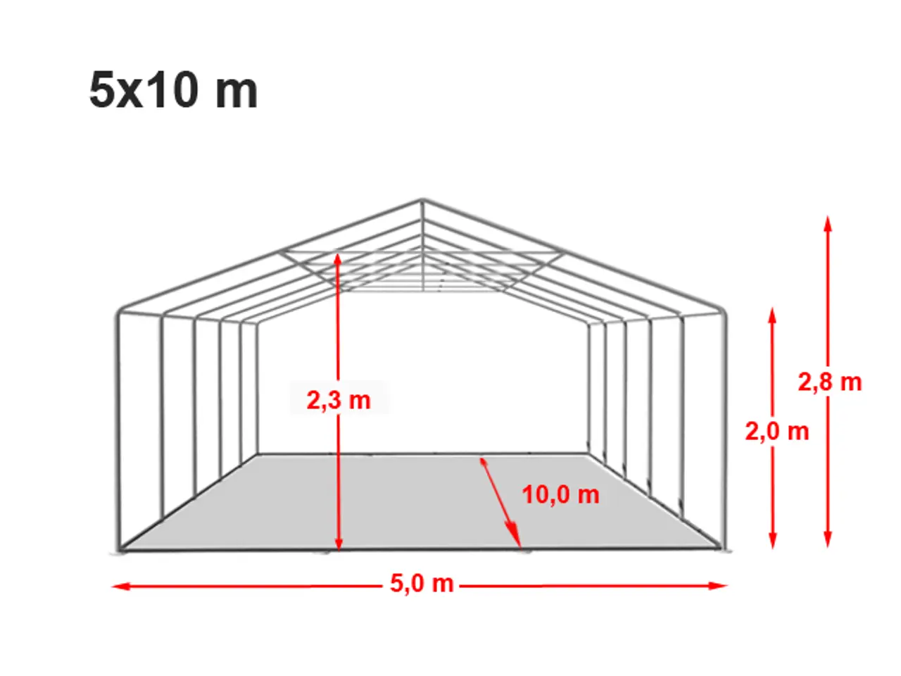Billede 7 - Festtelt 5x10