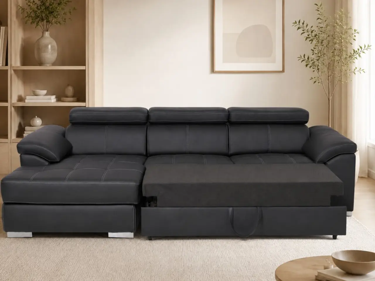 Billede 11 - Stitch Sovesofa Venstrevendt Med Indbygget Sengeudtræk