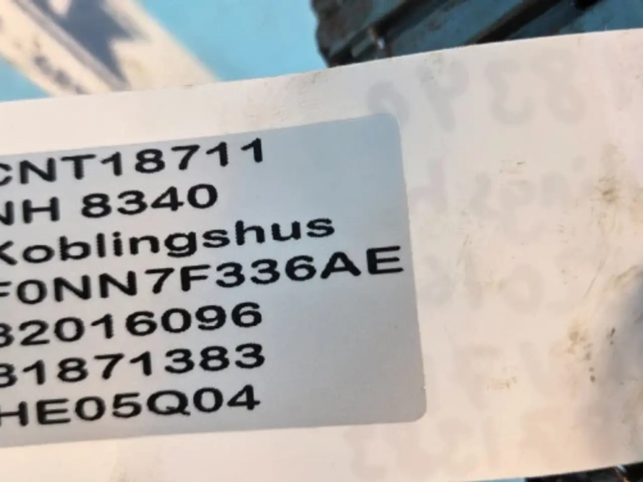Billede 14 - New Holland 8340 Koblingshus 82016096