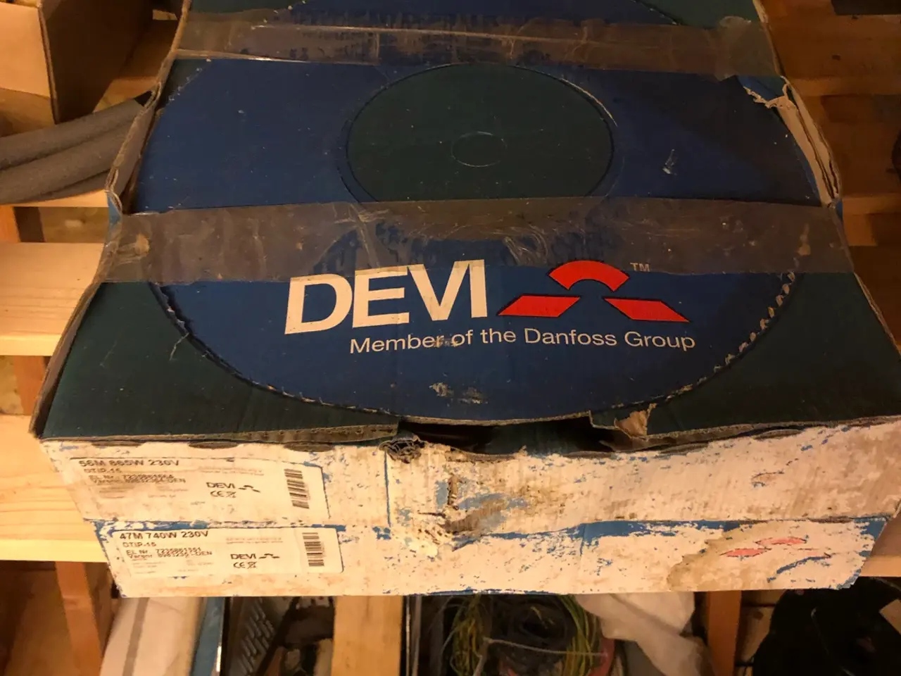 Billede 1 - Devi gulvvarme kabel El 2 stk
