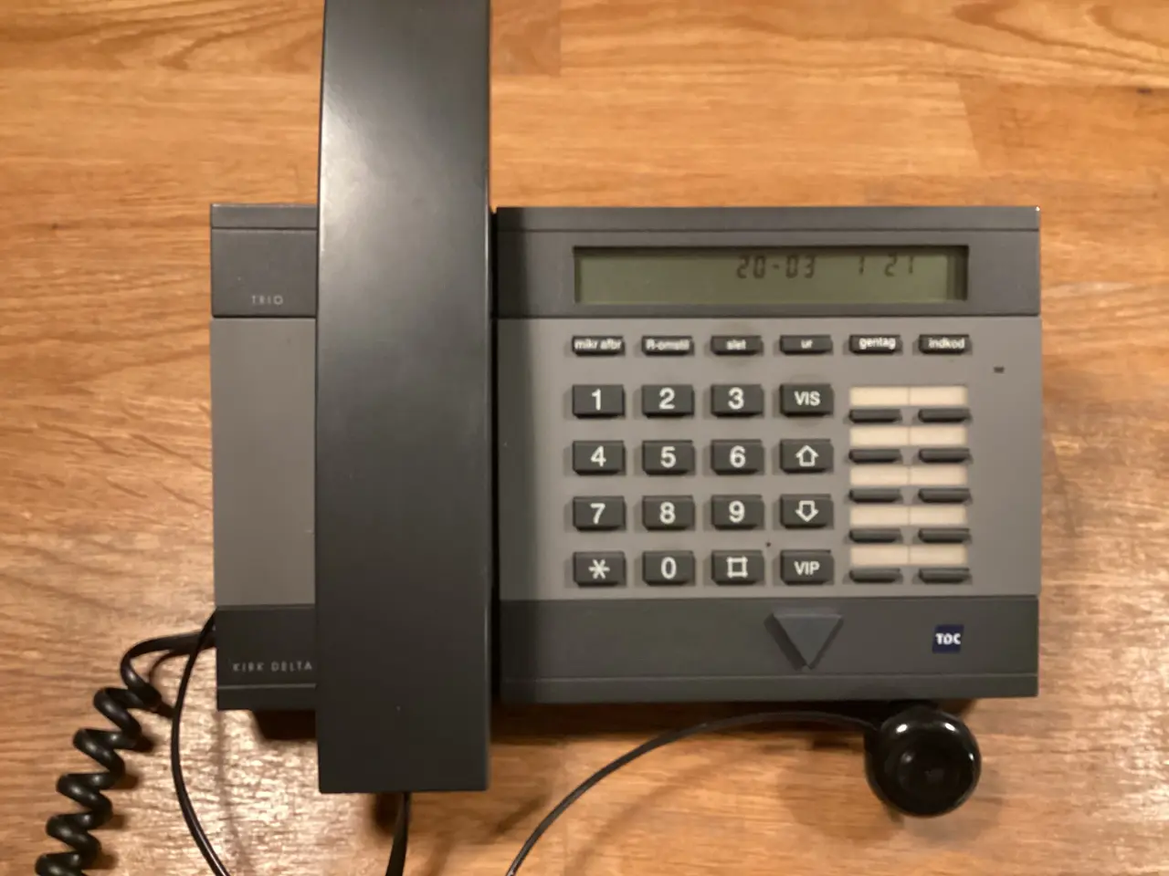 Billede 1 - Fastnet telefonen me d 2 trådløse telefoner 