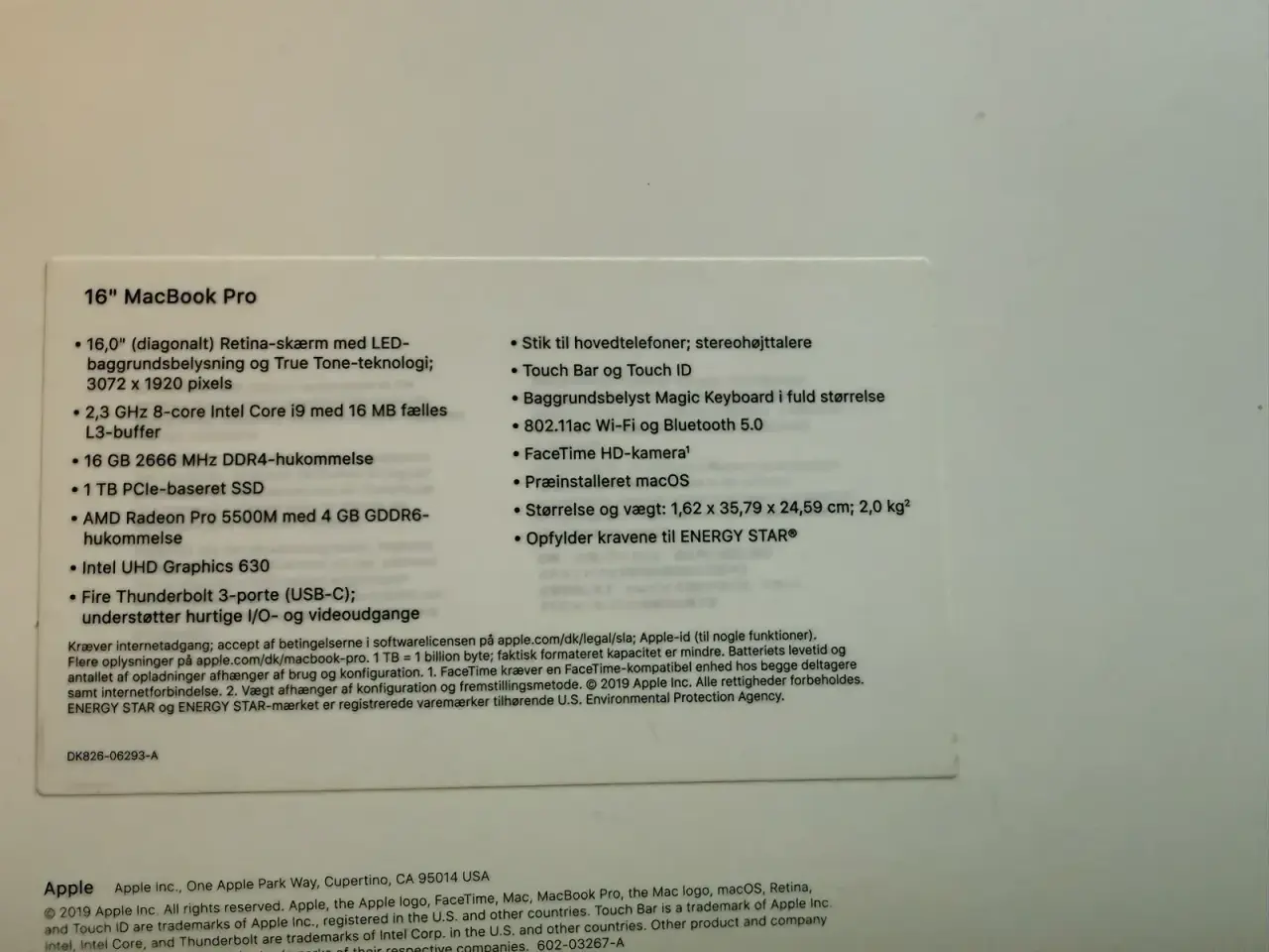 Billede 7 - MacBook Pro 16”