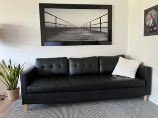 3-personers nye sofaer sælges eller byttes?