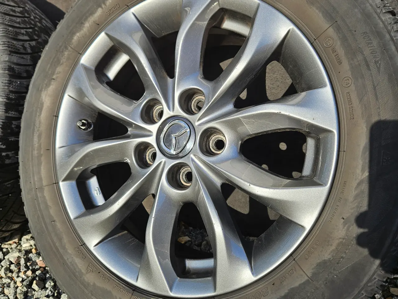 Billede 4 - Originale 16" Mazda fælge.