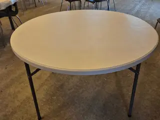 10 stk. Runde American klapborde Ø115