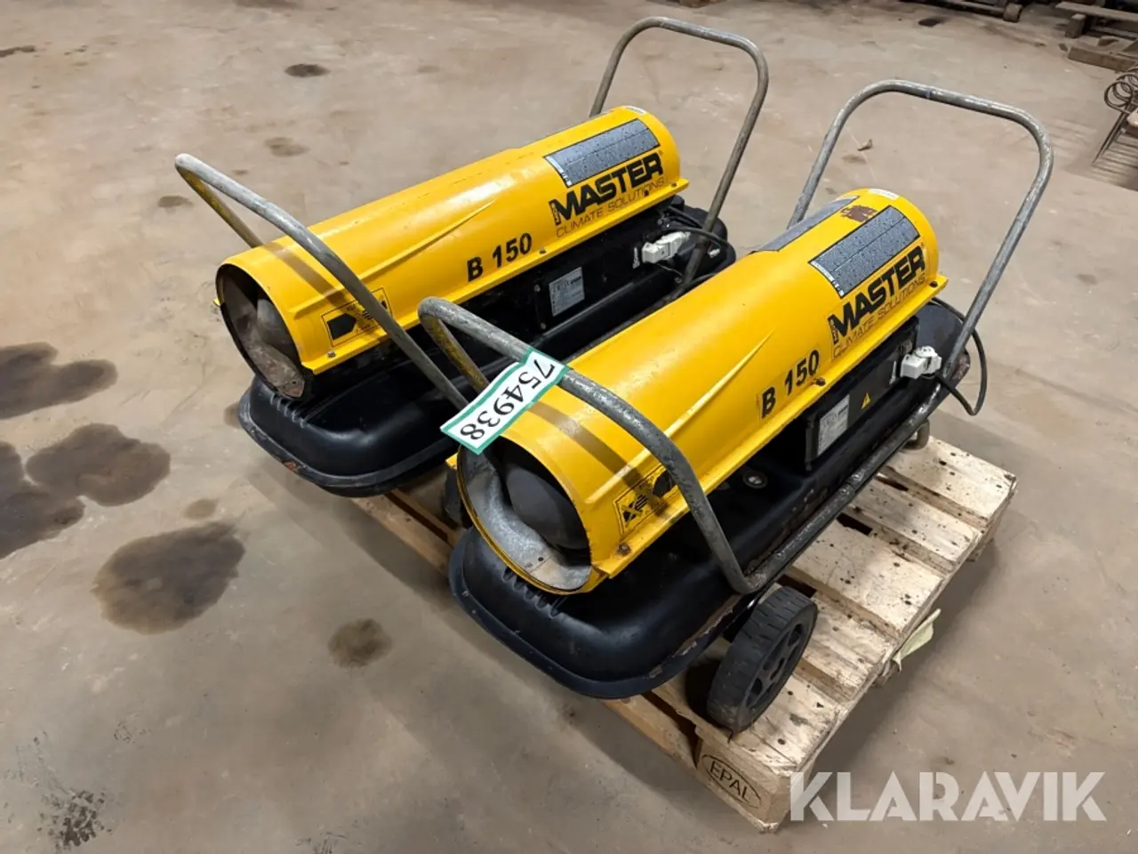 Billede 3 - Varmekanoner Master B 150 - 2 styks