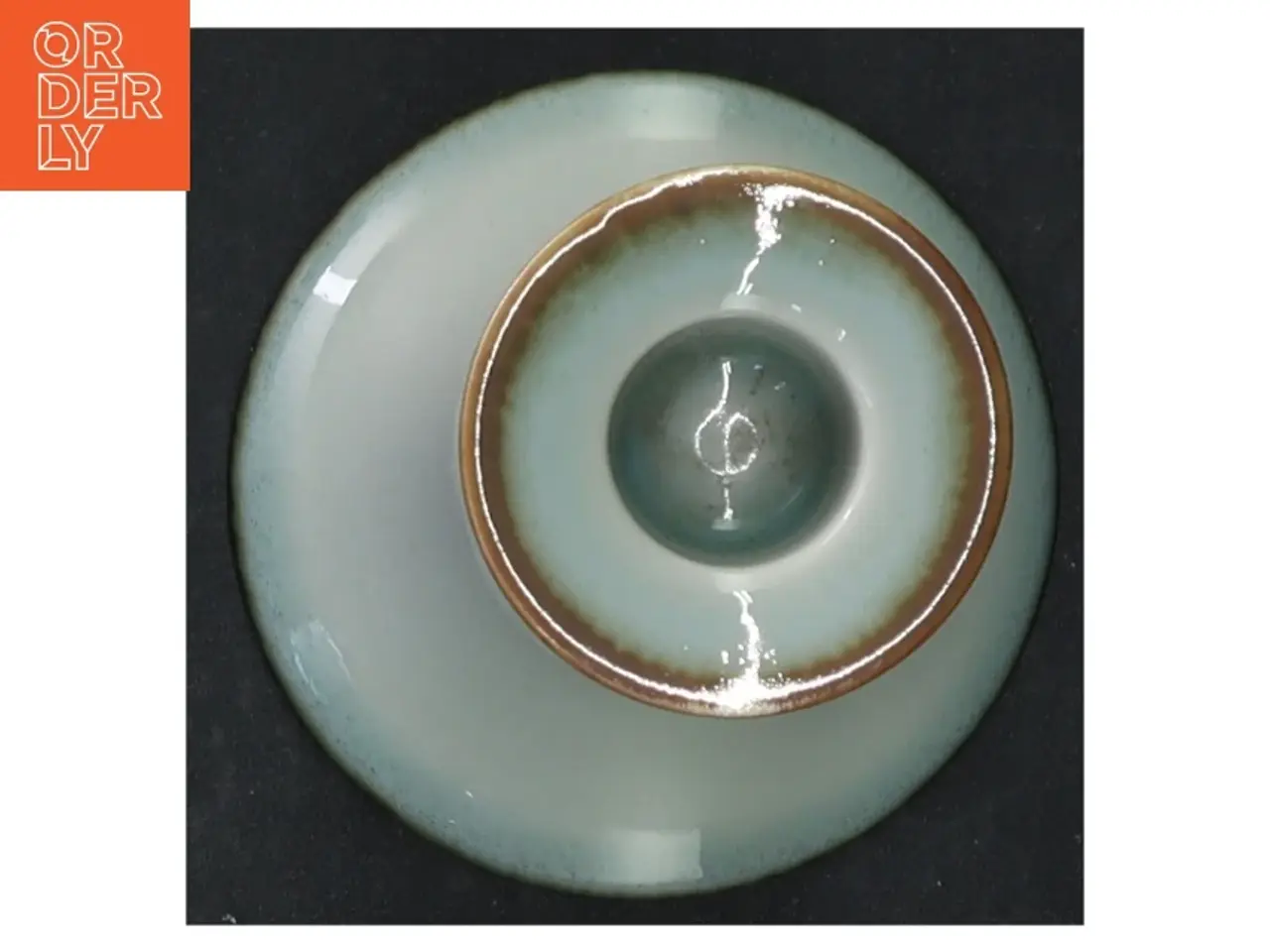 Billede 3 - Porcelæns lysestage (str. 13 cm)