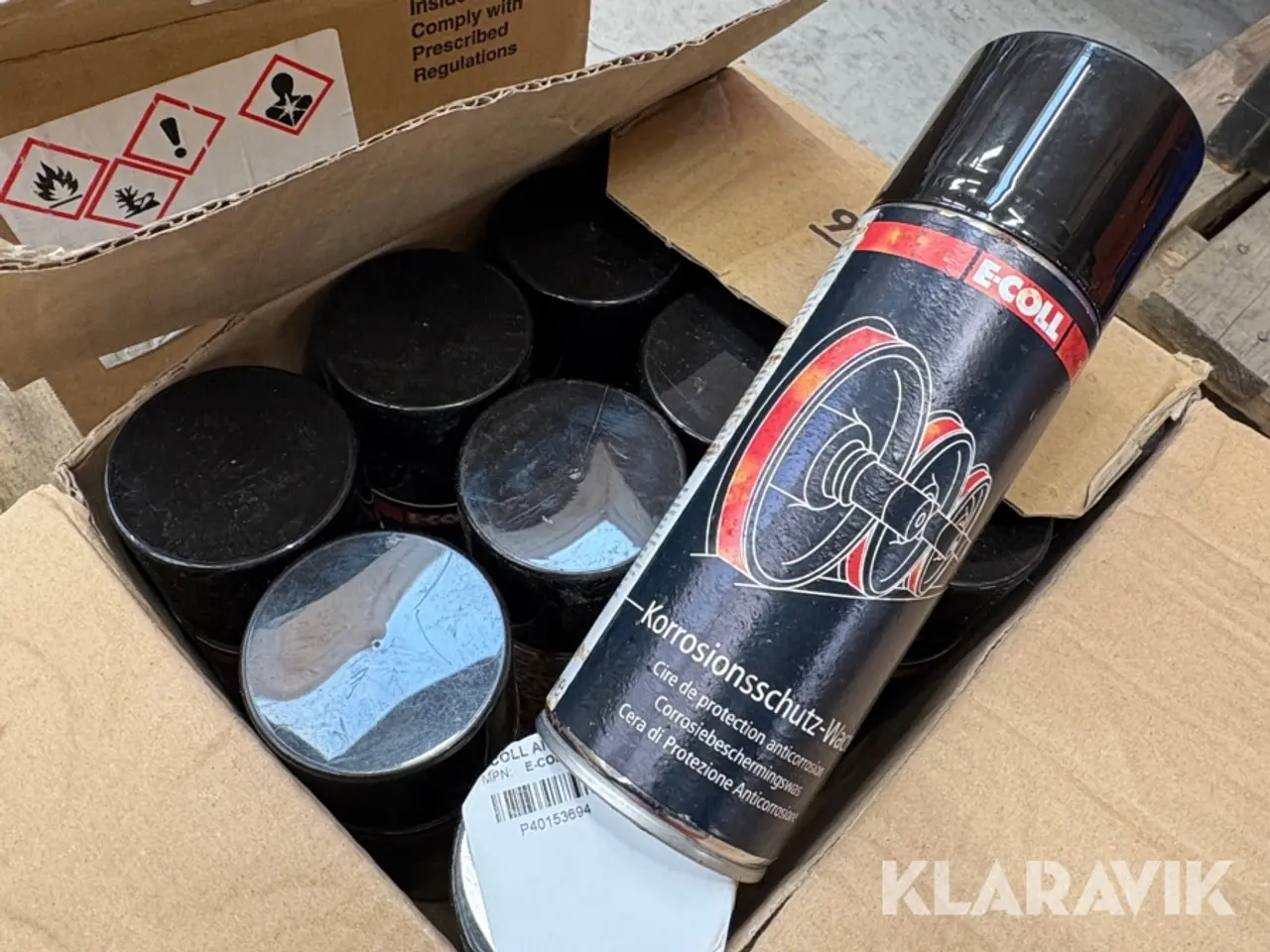 Billede 1 - Sprey til beskyttelse mod vand og rust E-coll - 84 dåser