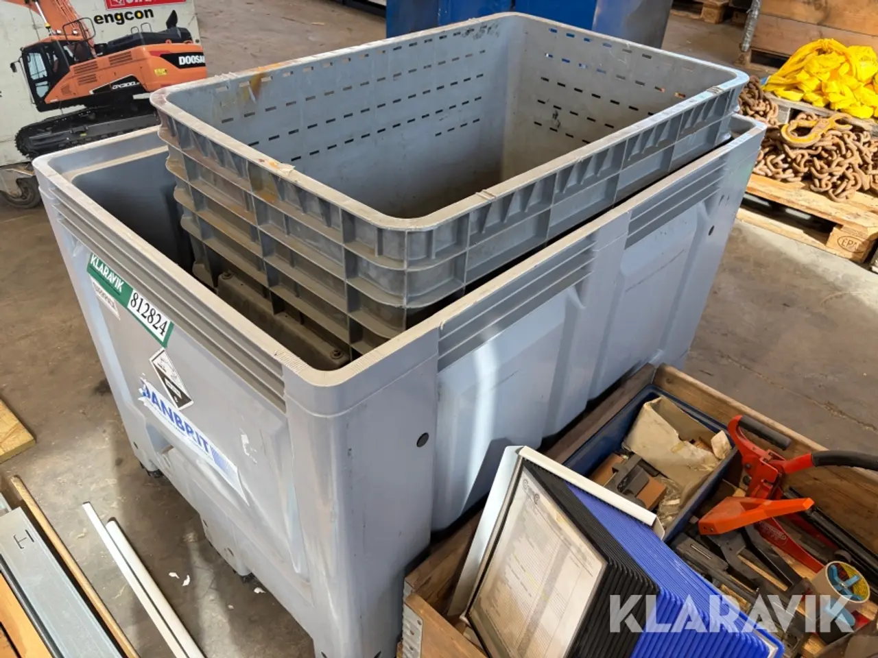 Billede 4 - Plast kasser - 2 styk
