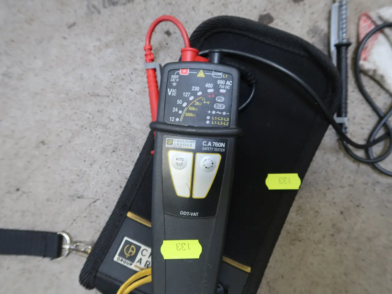 Billede 1 - Voltage Absence Tester CHAUVIN ARNOUX C.A 760N