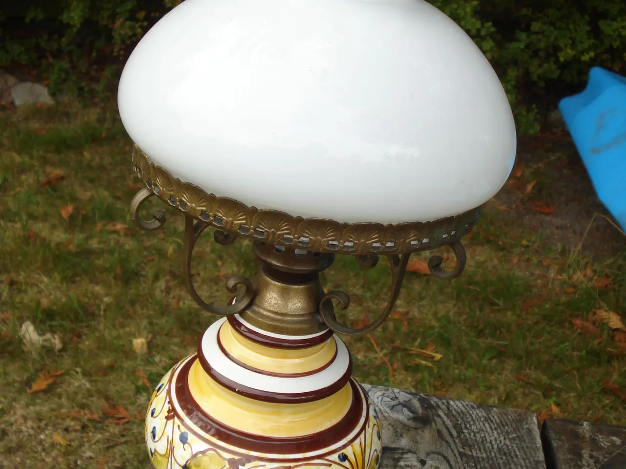 Billede 1 - Bordlampe mode petrolim
