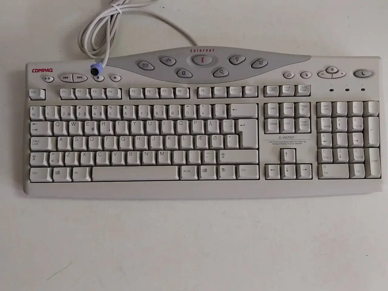 Billede 3 - Compaq tastatur med ledning