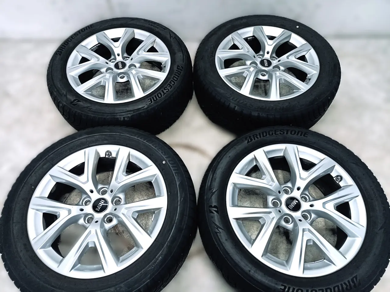 Billede 5 - 5x112 17" ET39 nav 66,6ø MINI/BMW vintersæt inkl.T