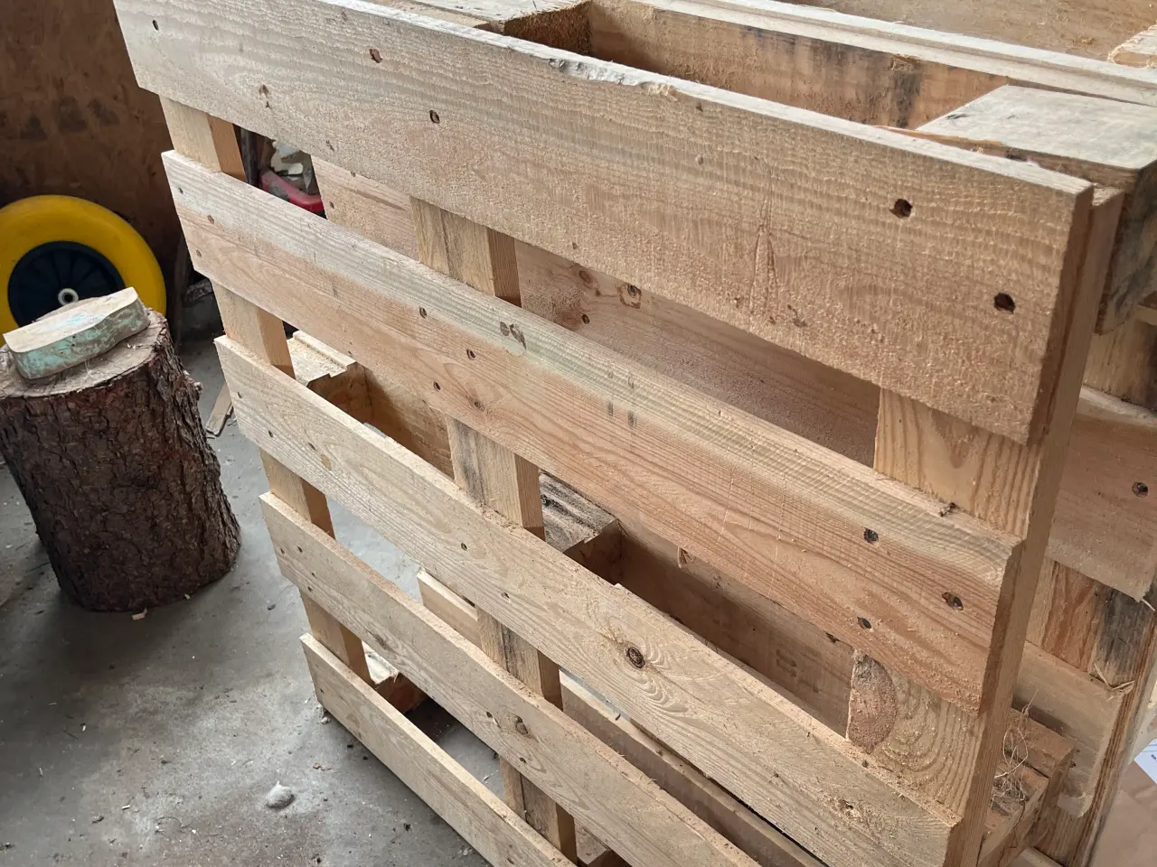 Billede 1 - Paller, 100x100cm eller 100x120cm. 10-15 styk.