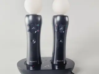 🎮 PlayStation Move Controllere (2 stk.) + Oplader