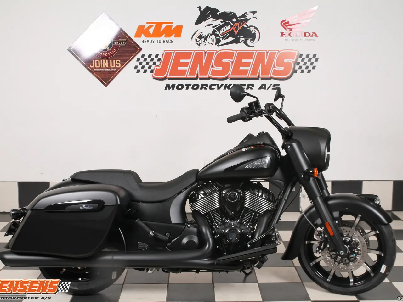Billede 1 - Indian Springfield Dark Horse