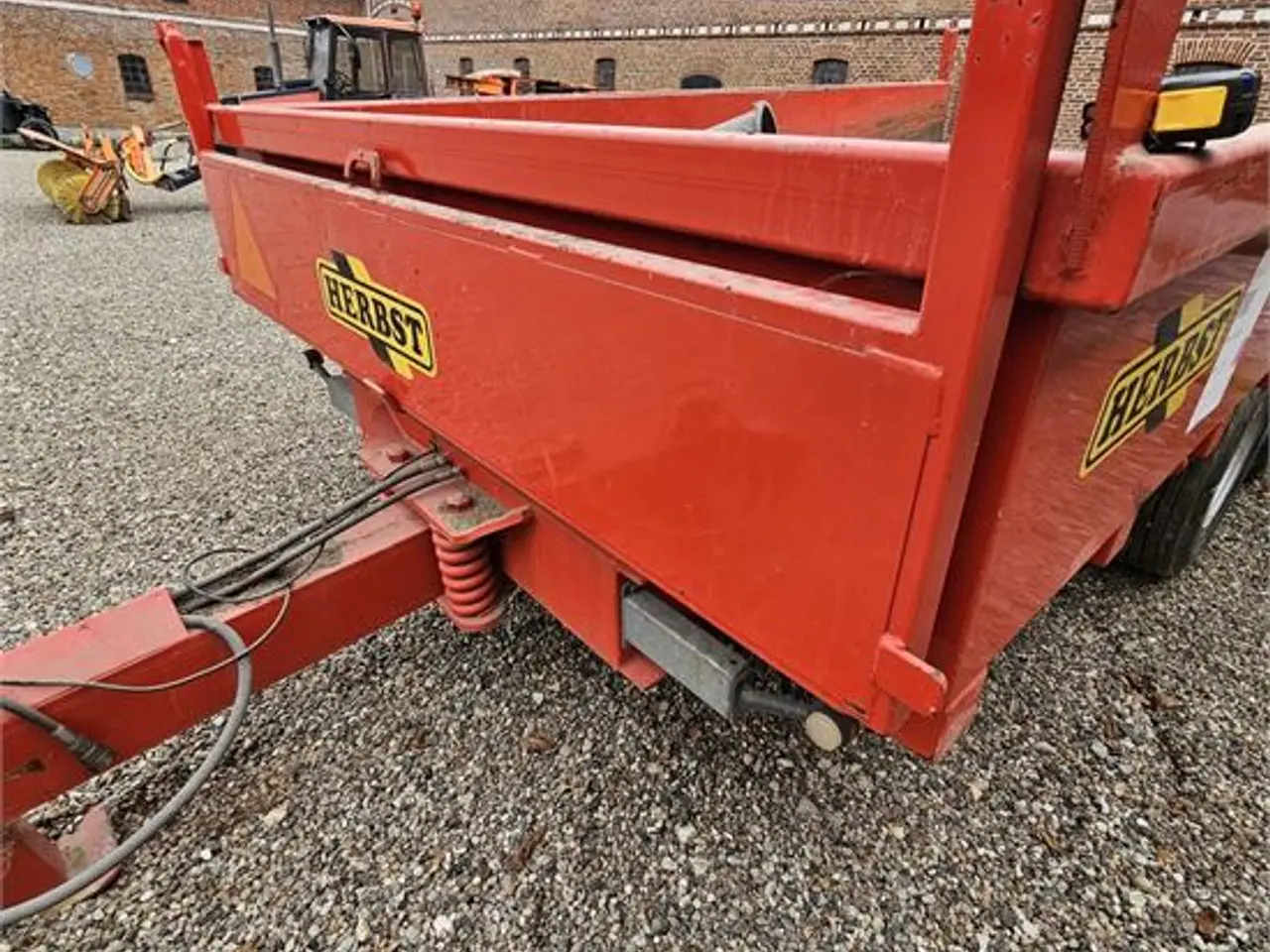 Billede 9 - Herbst 10 T Tandem Tiptrailer - Kapacitet / Capacity 10 ton