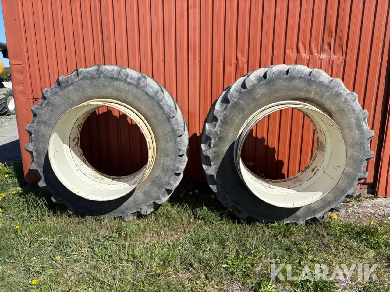 Billede 1 - Traktordæk Michelin XM108 2 styk