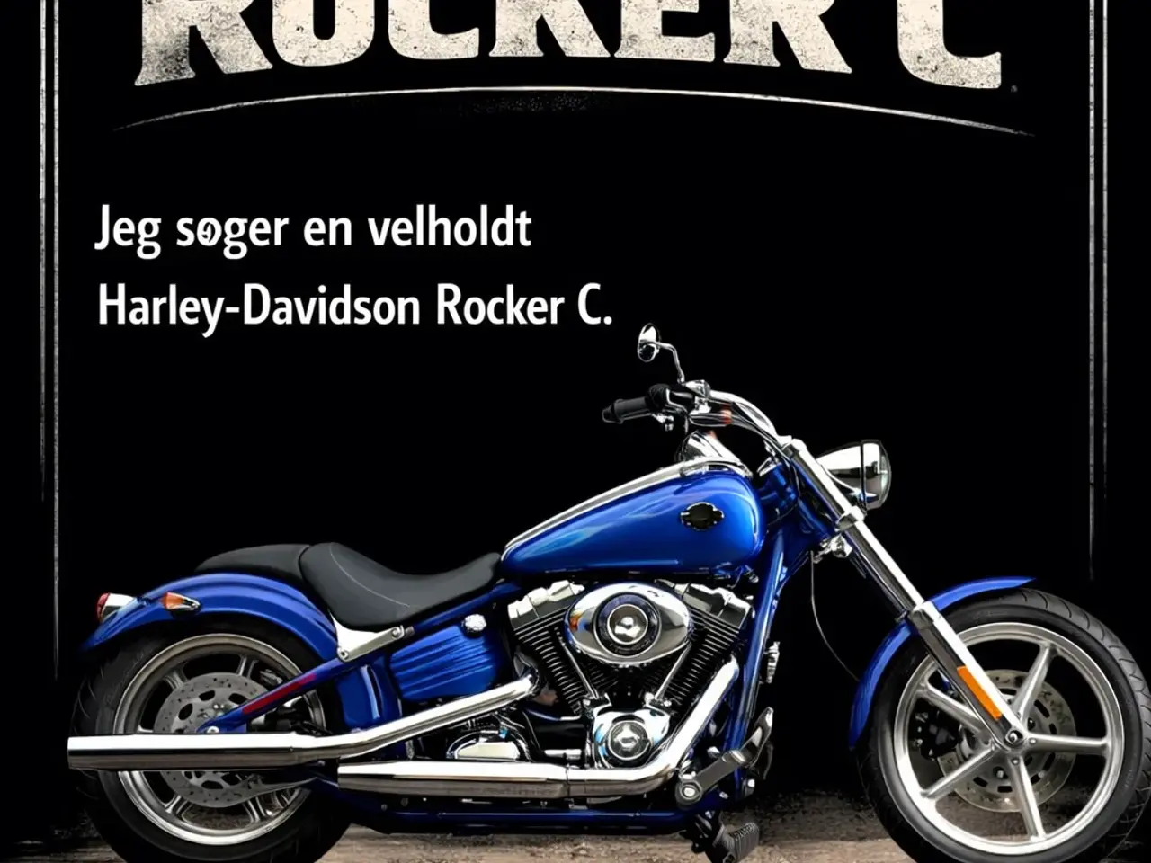 Billede 1 - Harley Davidson Rocker C købes