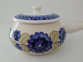 Fajans Poland, porcelæns smørbrik og sildeskål