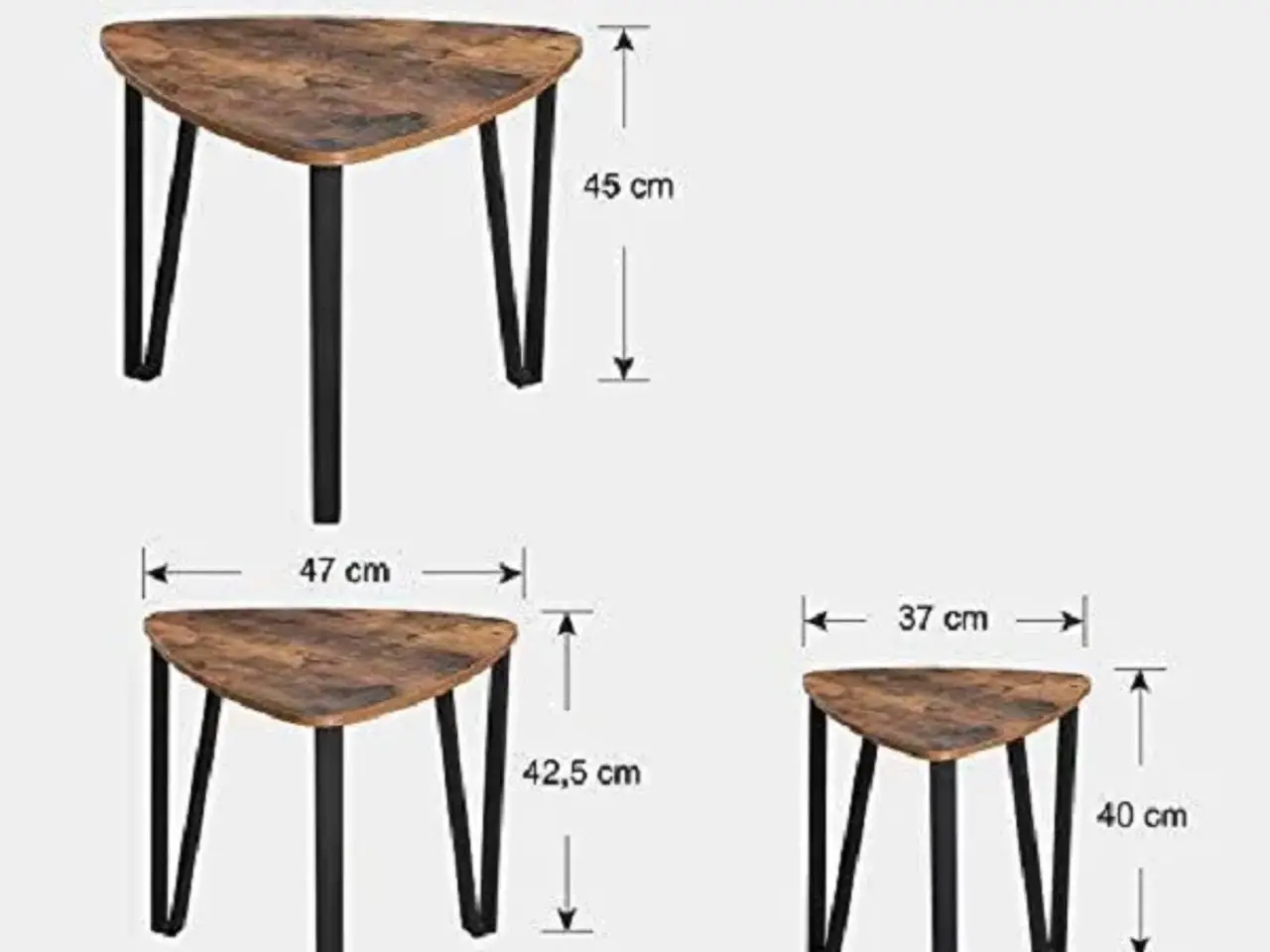 Billede 3 - inskudsborde / sidebord / sofaborde