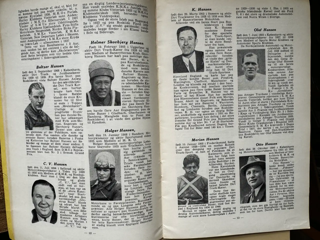 Billede 2 - MOTORSPORTENS kendte ansigter 1920 * 1945