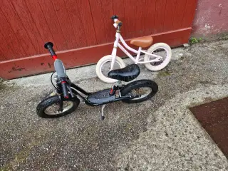 Løbecykel PUKY og BANWOOD